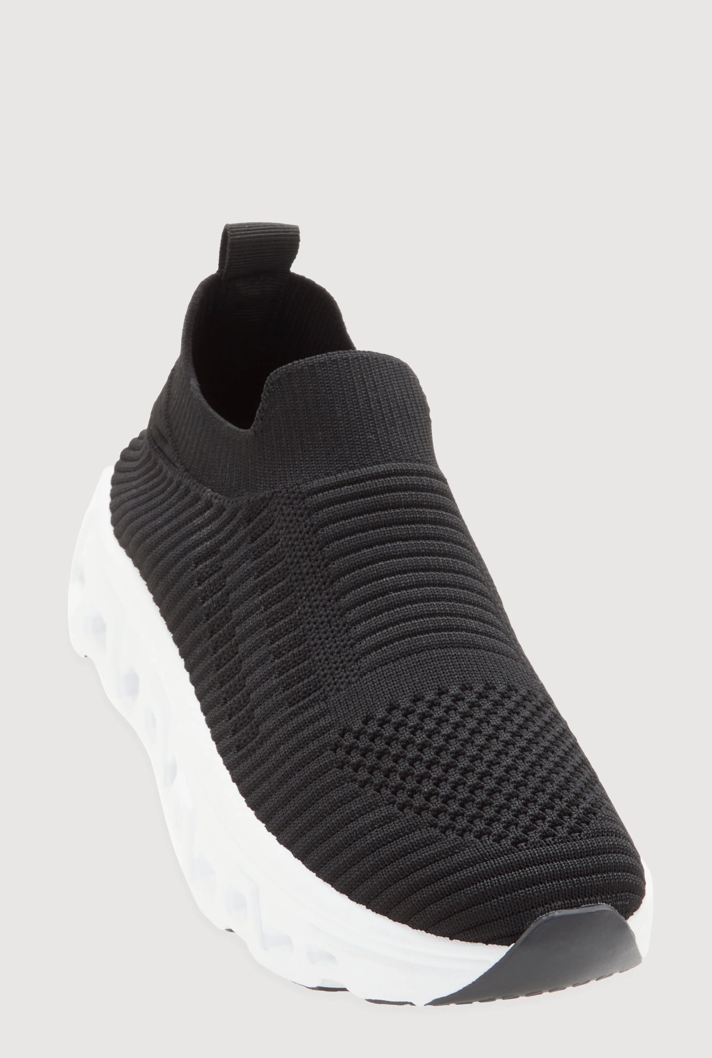Color Block Cut Out Sole Slip On Sneakers sold by Rainbow