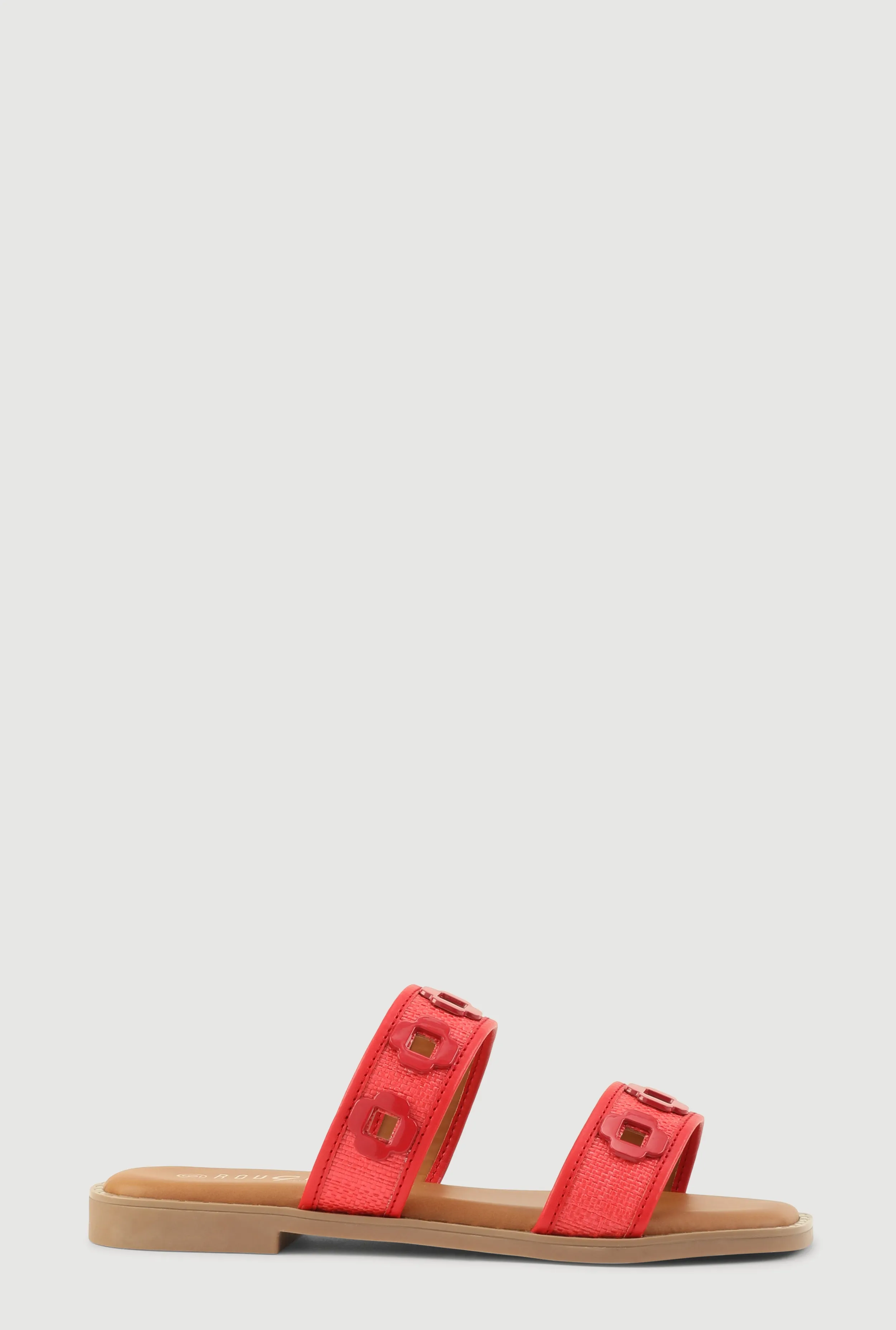 Metallic Floral Cut Out Detail Slide Sandals sold by Rainbow product image thumbnail 2