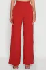 Textured Knit High Waisted Palazzo Pants sold by Rainbow