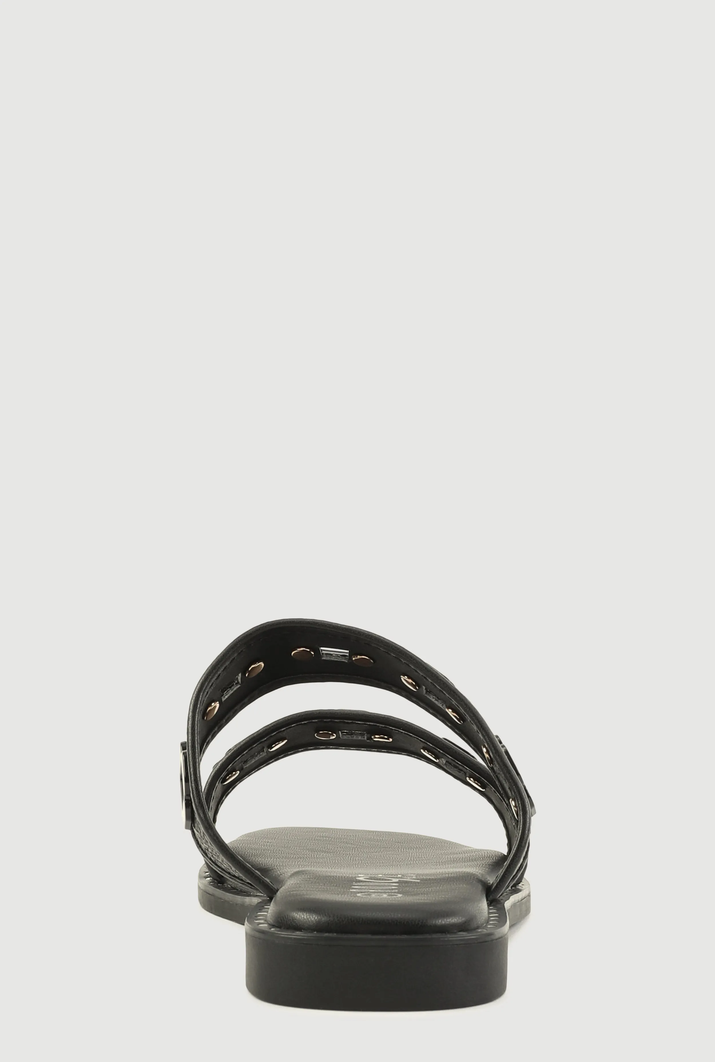 Metallic Floral Cut Out Detail Slide Sandals sold by Rainbow product image thumbnail 3