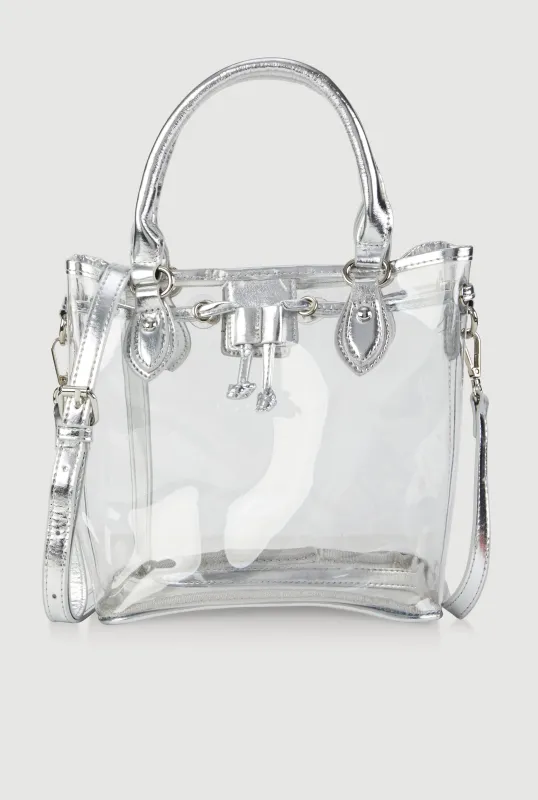 Transparent Bucket Bag sold by Rainbow