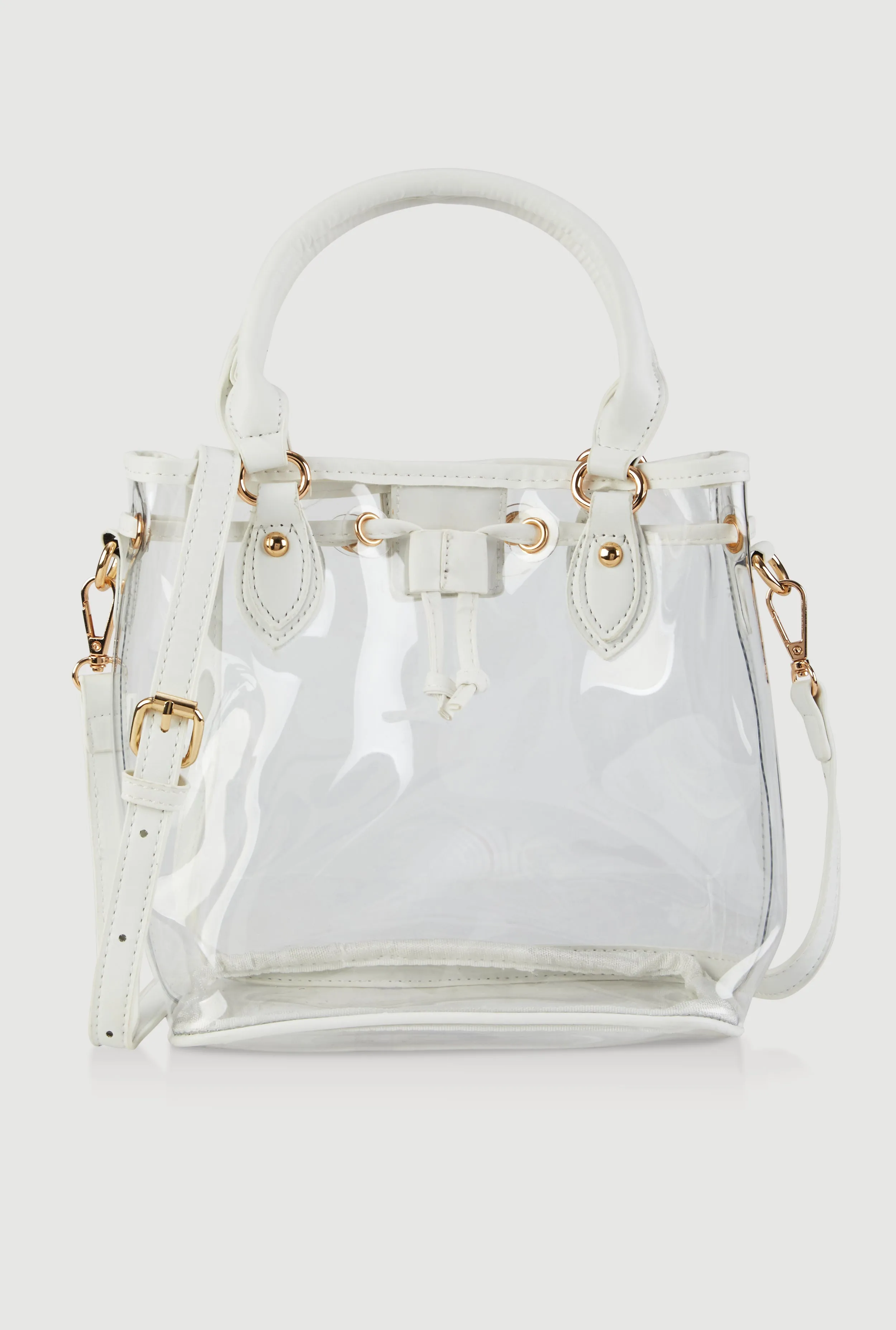 Transparent Bucket Bag sold by Rainbow