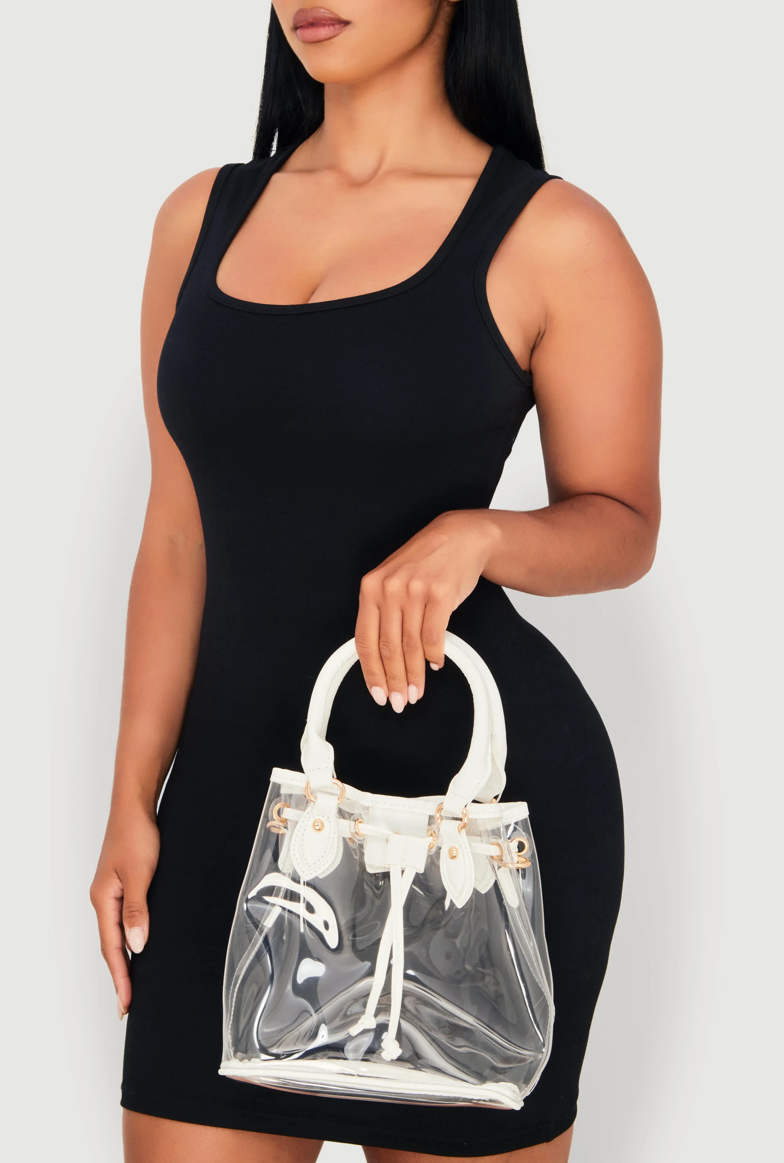 Transparent Bucket Bag sold by Rainbow product image thumbnail 2