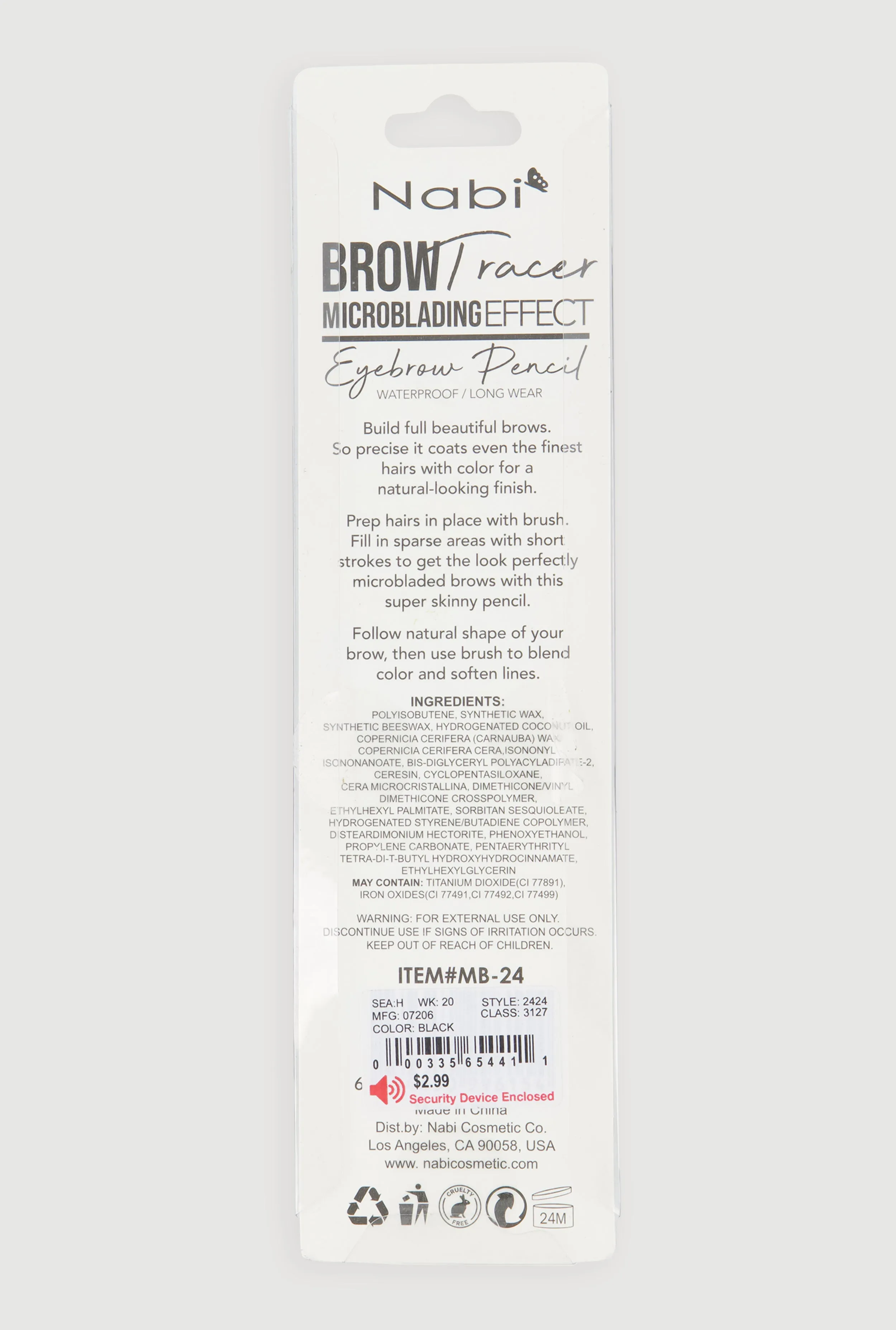 Micro Blading Effect Eyebrow Pencil sold by Rainbow product image thumbnail 5