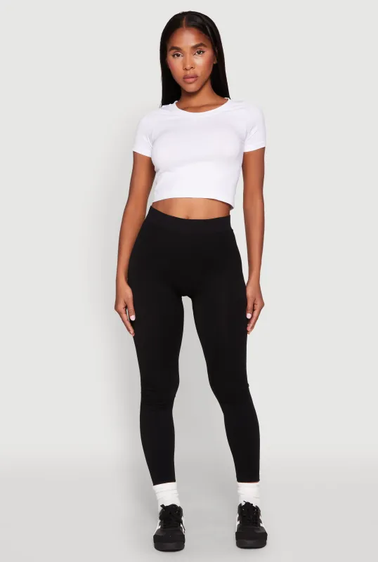 High Waisted Seamless Leggings sold by Rainbow