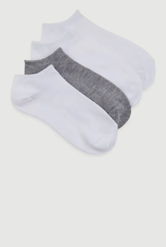 Basic Socks 4 Pack Size 9-11 sold by Rainbow