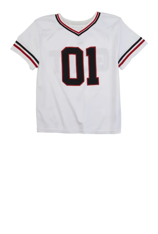 Boys Goat 01 Short Sleeve Football Jersey sold by Rainbow