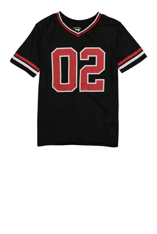 Boys Savage 02 Short Sleeve Football Jersey sold by Rainbow
