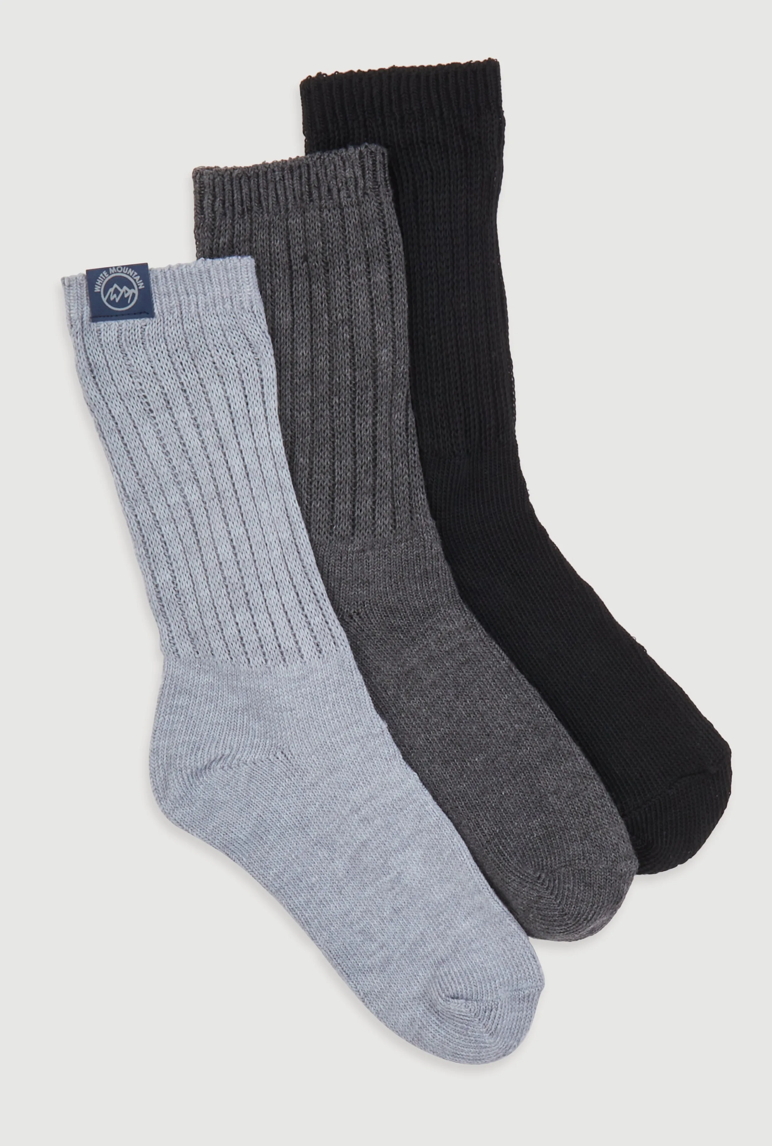 Solid Slouch Boot Socks 3 Pack Size 4-10 sold by Rainbow
