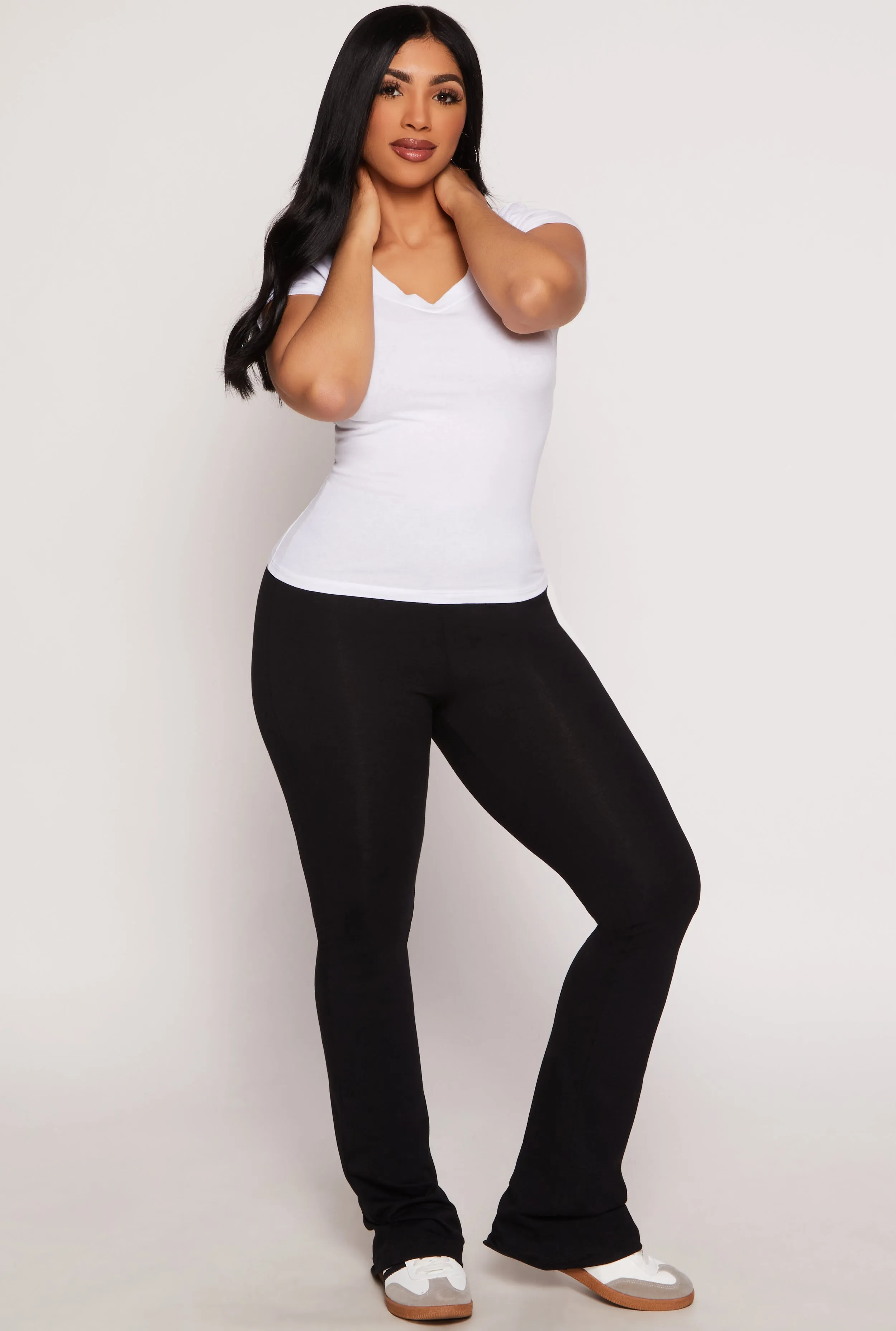 High Waist Boot Cut Pants sold by Rainbow