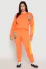 Plus Size 94 Love Graphic Zip Hem Sweatpants sold by Rainbow