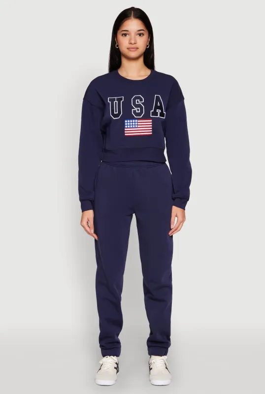 Fold Over Waistband Joggers sold by Rainbow