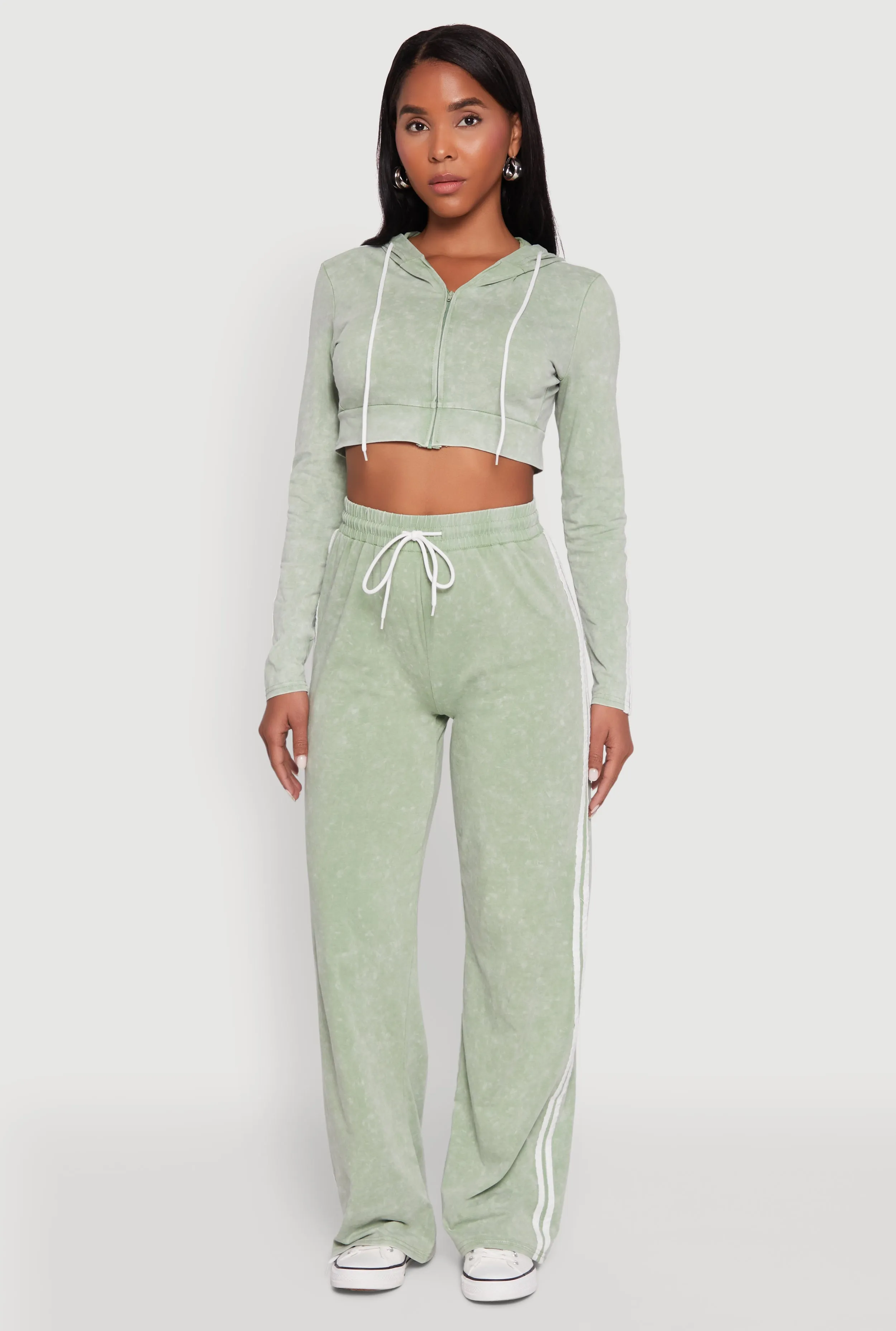 Daisy Mineral Wash Varsity Stripe Pants sold by Rainbow product image thumbnail 3