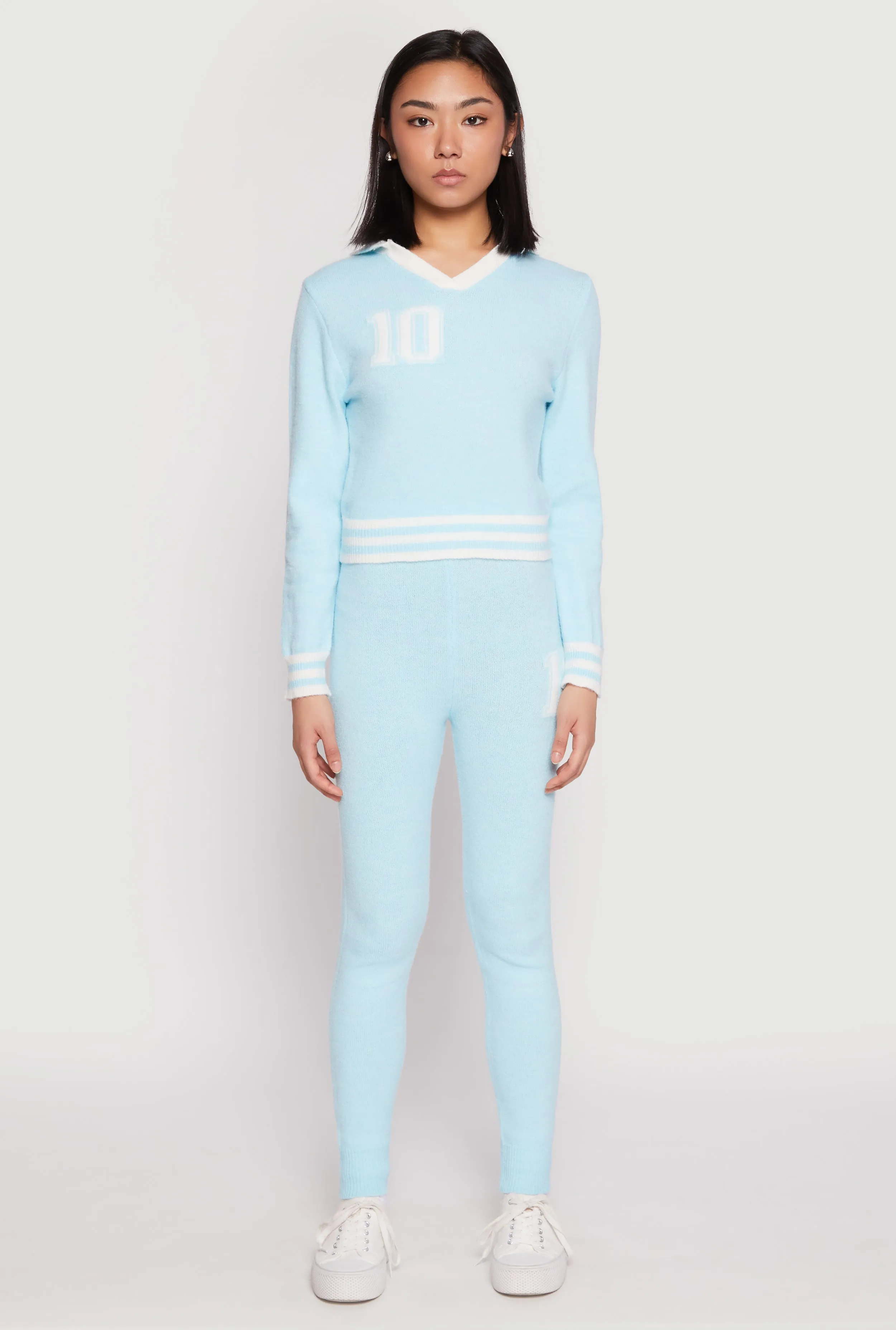 Daisy Brushed Knit 10 High Waisted Sweatpants sold by Rainbow product image thumbnail 5