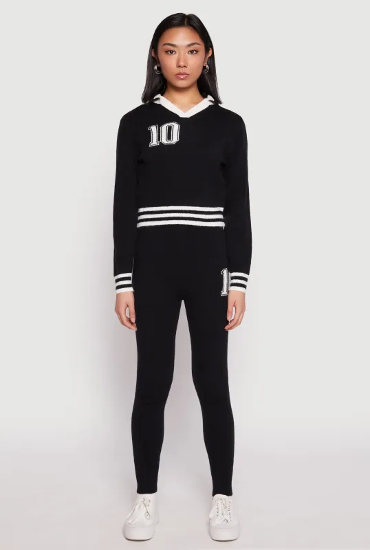 Daisy Brushed Knit 10 High Waisted Sweatpants sold by Rainbow