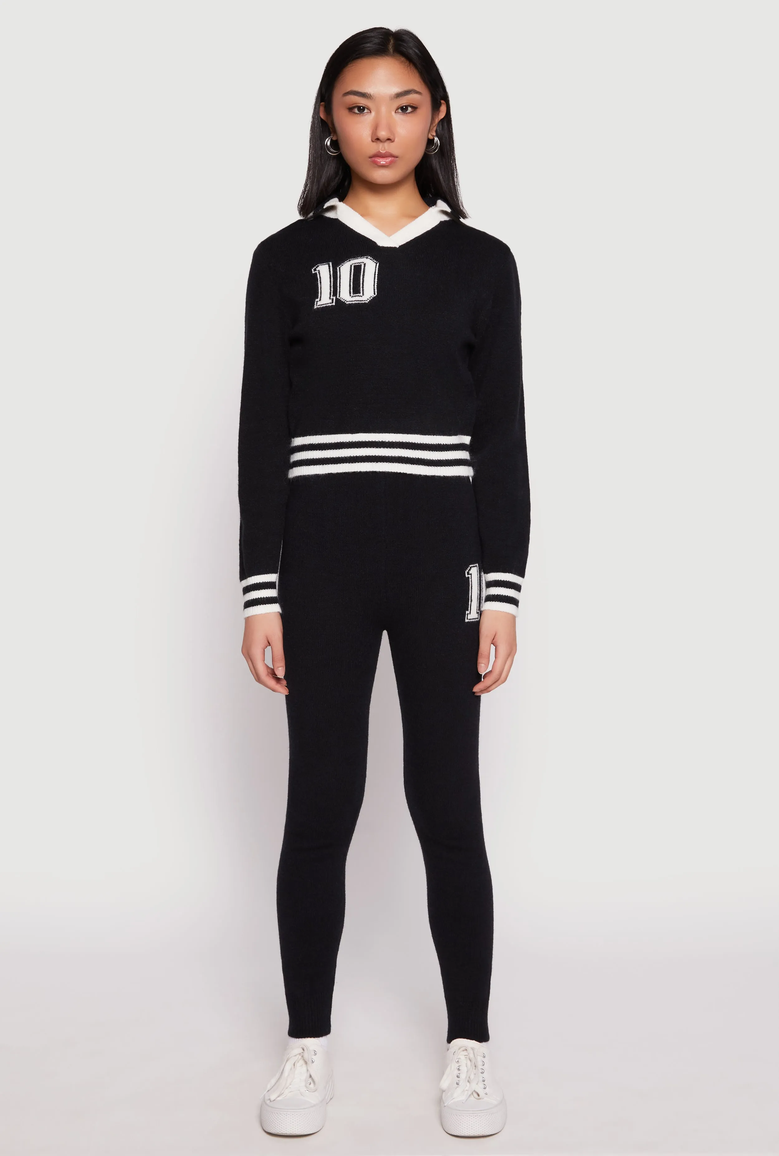 Daisy Brushed Knit 10 High Waisted Sweatpants sold by Rainbow