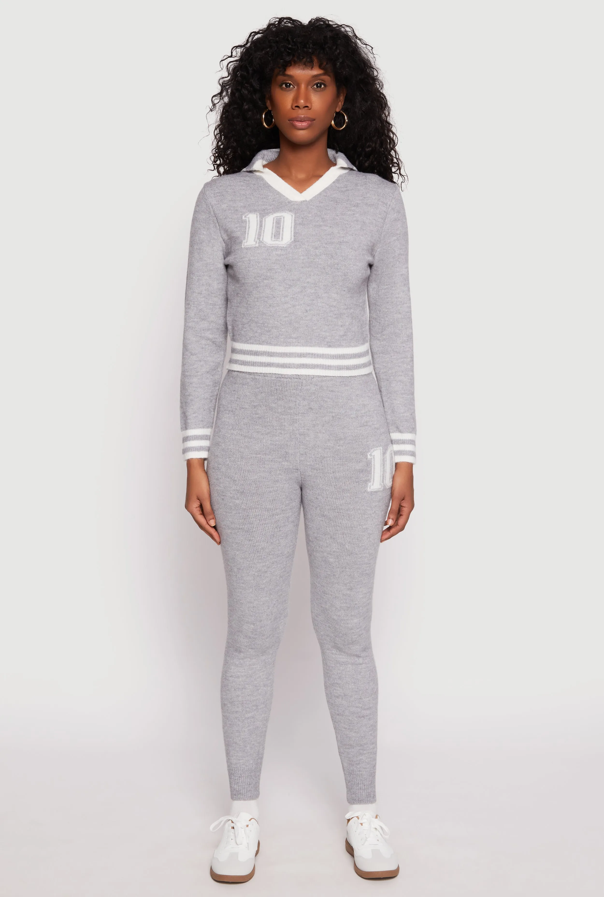 Daisy Brushed Knit 10 High Waisted Sweatpants sold by Rainbow product image thumbnail 2