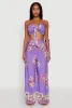 High Waist Floral Palazzo Pants sold by Rainbow