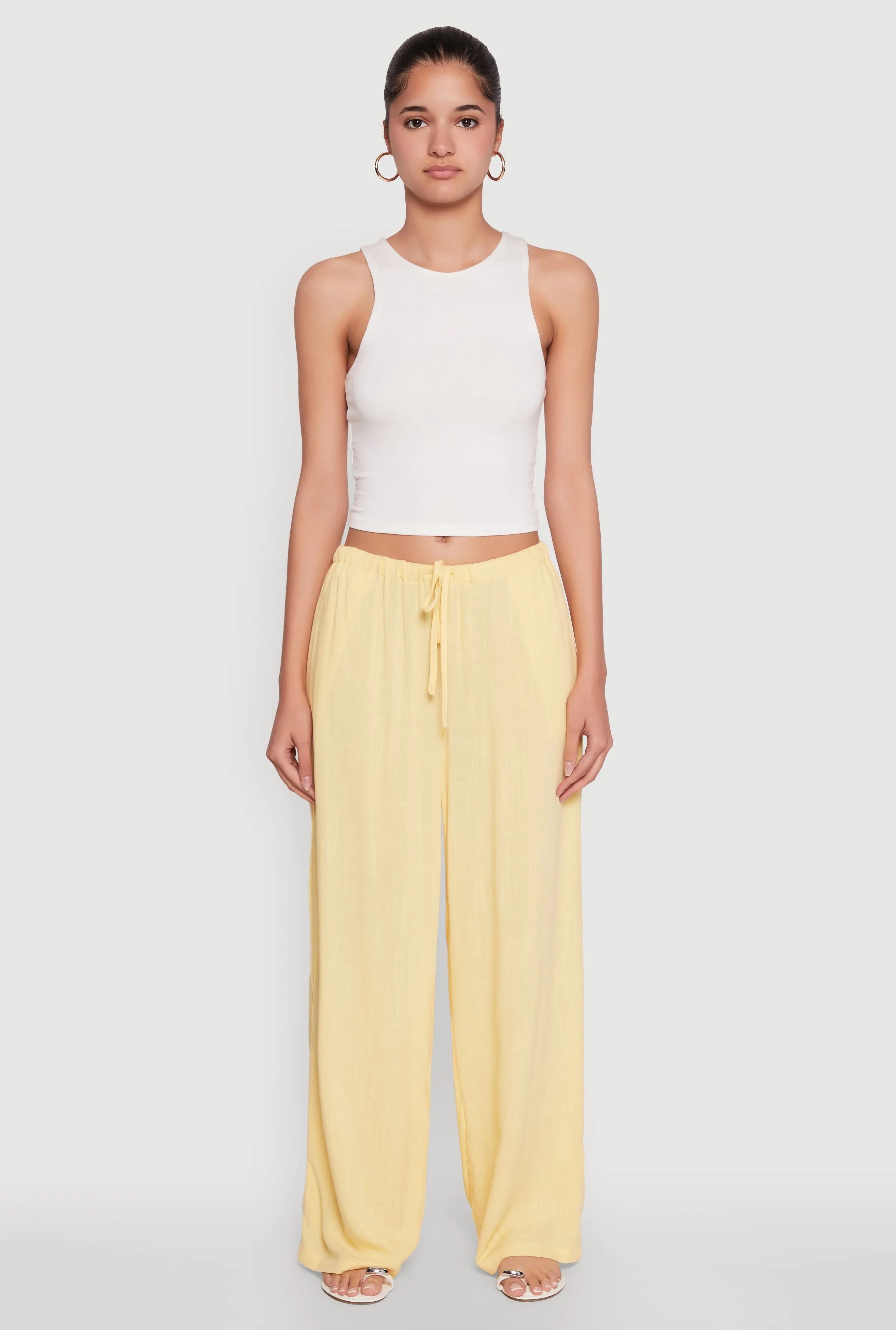 Drawstring Palazzo Pants sold by Rainbow product image thumbnail 4