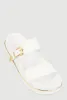 Low Platform Buckle Slide Sandals sold by Rainbow