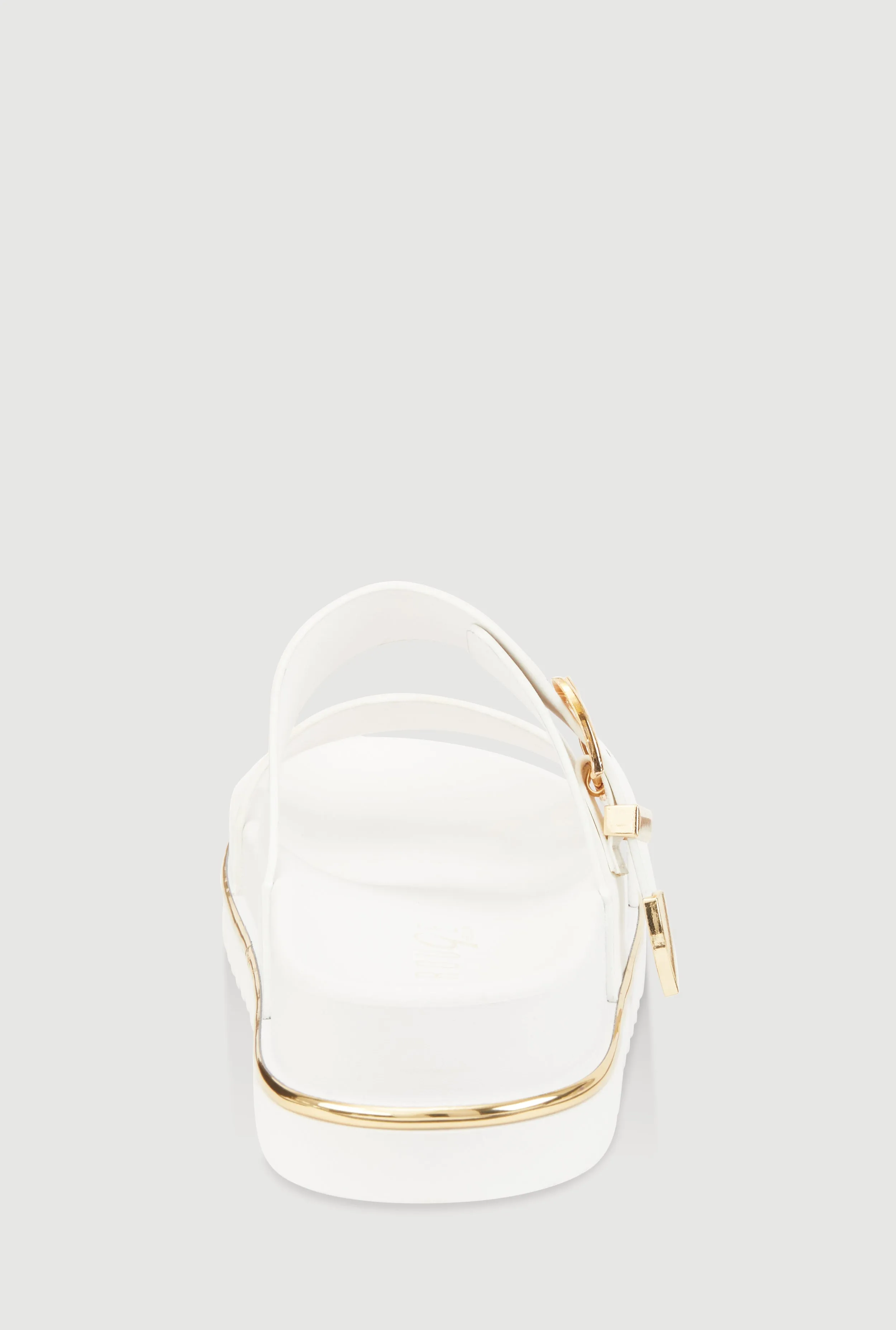 Low Platform Buckle Slide Sandals sold by Rainbow product image thumbnail 3