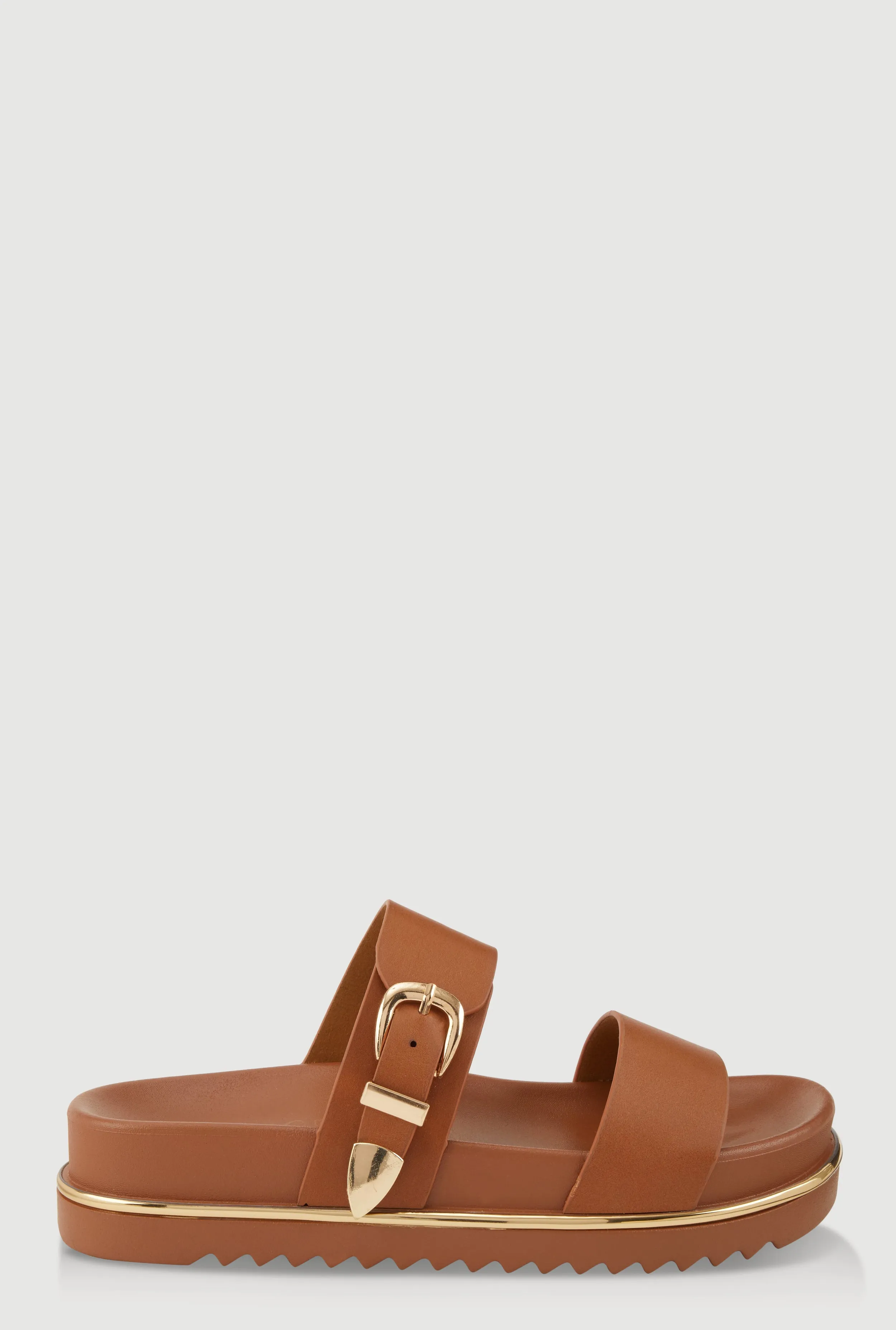 Low Platform Buckle Slide Sandals sold by Rainbow product image thumbnail 2