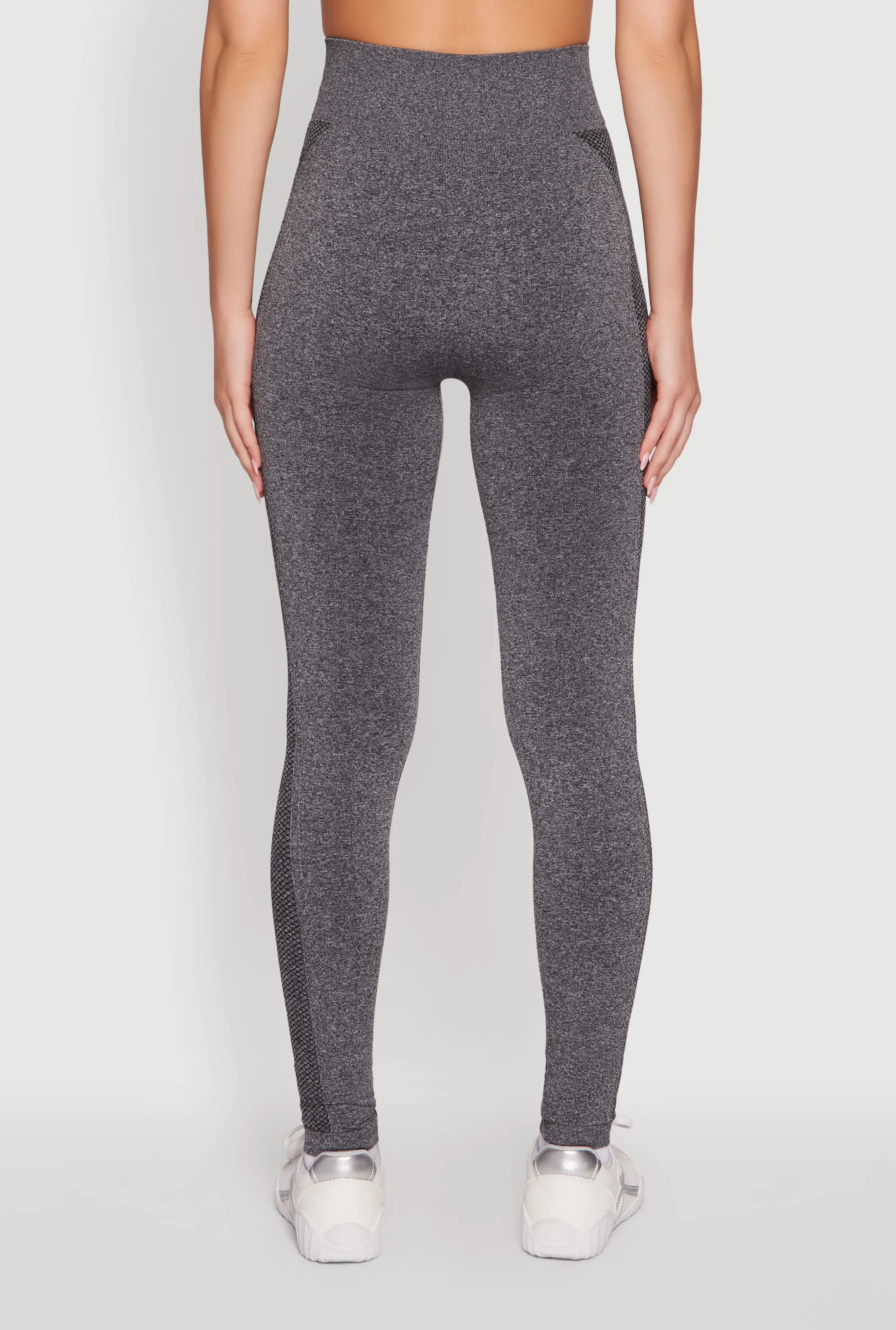 High Waisted Marled Seamless Leggings sold by Rainbow product image thumbnail 5