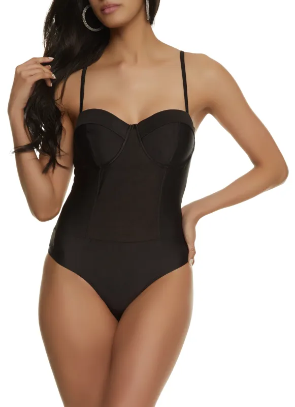 Bustier Corset Bodysuit sold by Rainbow