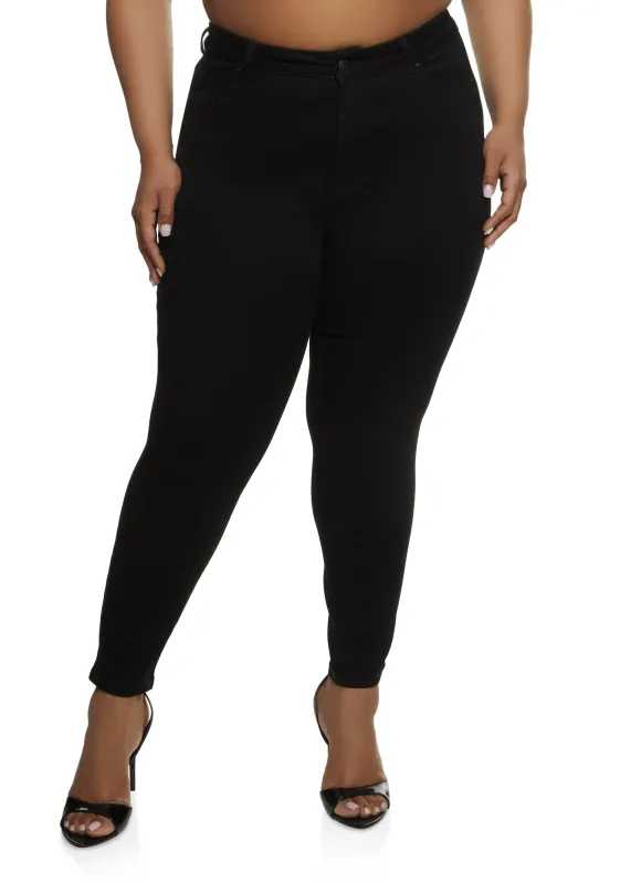 Plus Size WAX Skinny Jeans sold by Rainbow