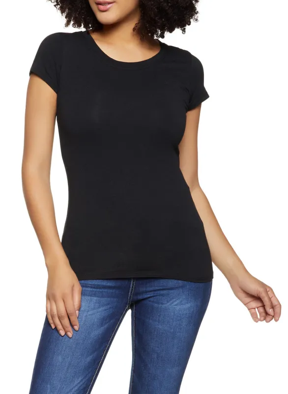 Basic Crew Neck Tee sold by Rainbow
