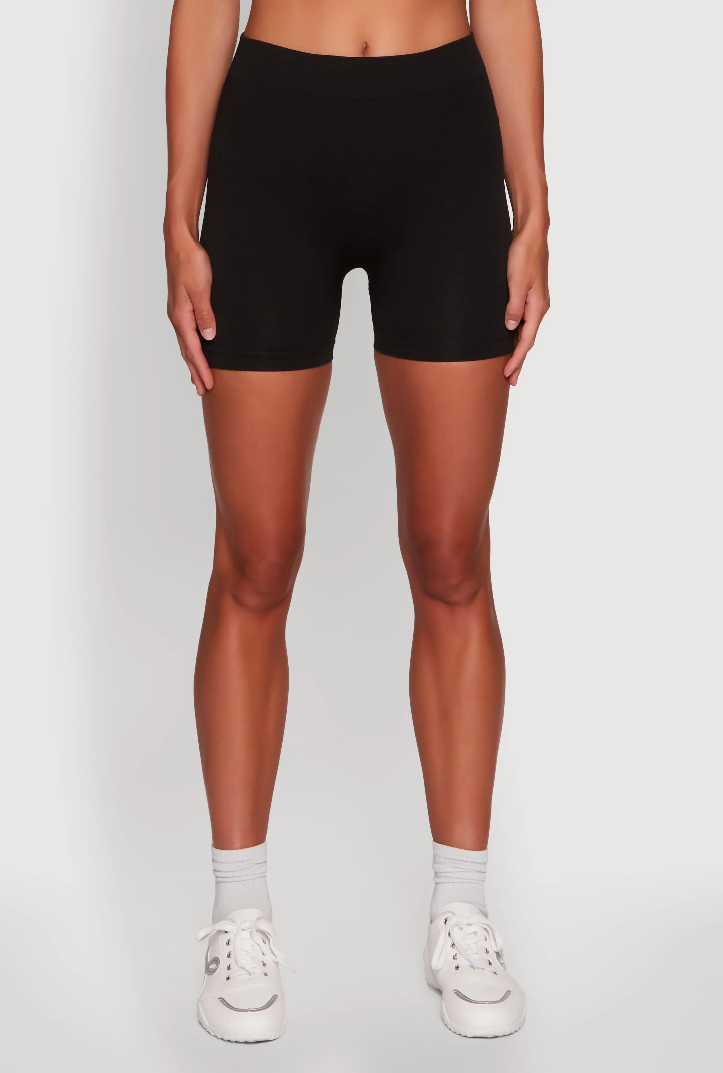 High Waisted Seamless Biker Shorts sold by Rainbow product image thumbnail 5