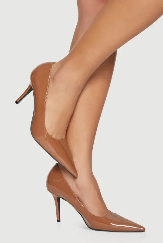 Pointed Toe High Heel Stiletto Pumps sold by Rainbow