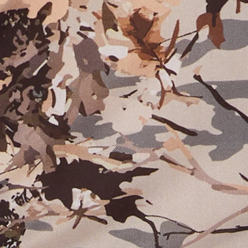 Camo Leaf Print Mesh Crop Top sold by Rainbow product image thumbnail 4