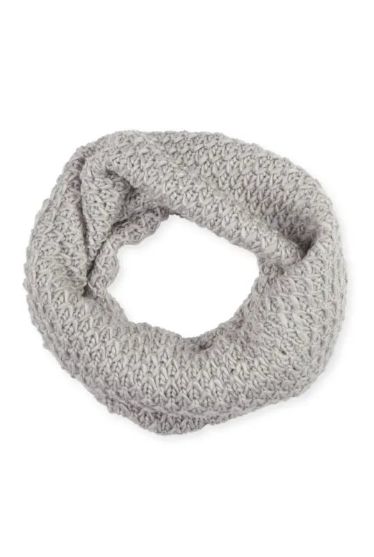 Textured Knit Infinity Scarf sold by Rainbow