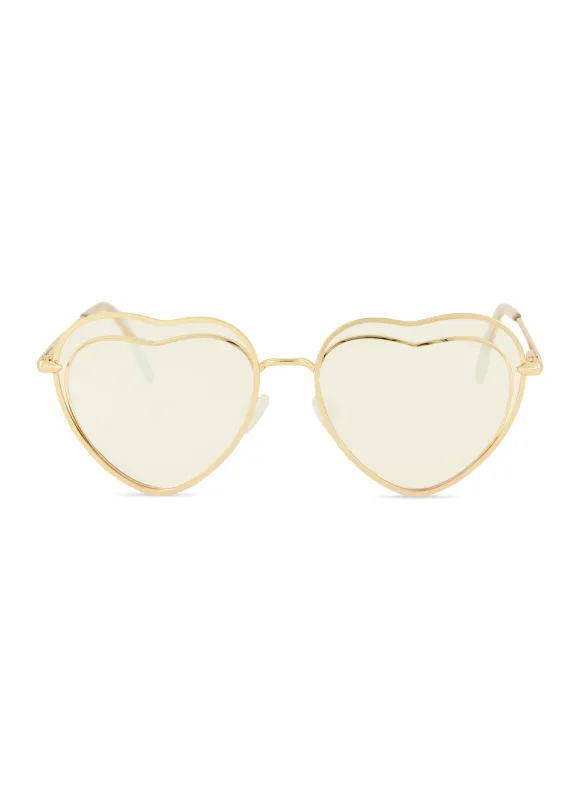 Heart Shape Sunglasses sold by Rainbow