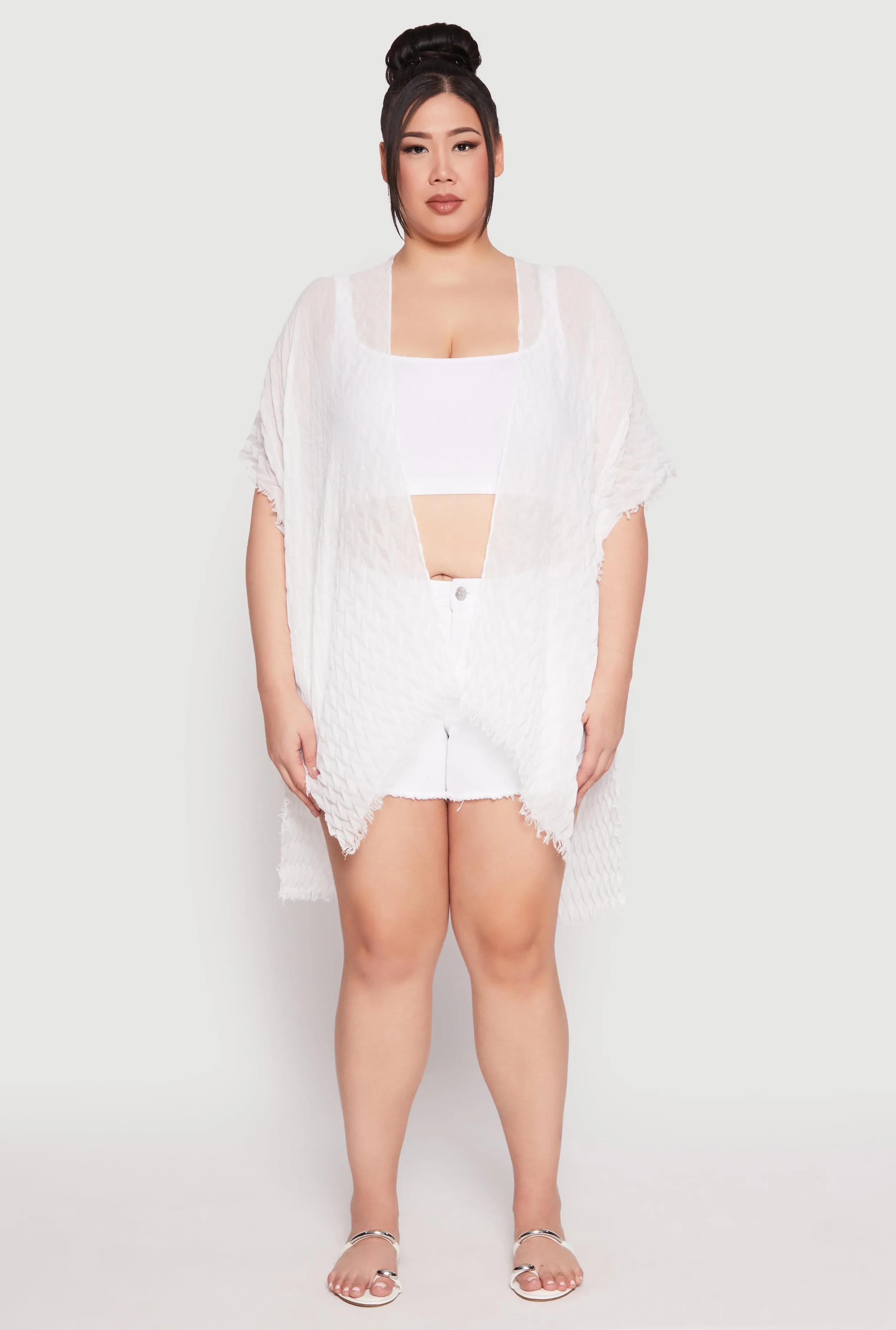 Chevron Cover Up Kimono sold by Rainbow product image thumbnail 2