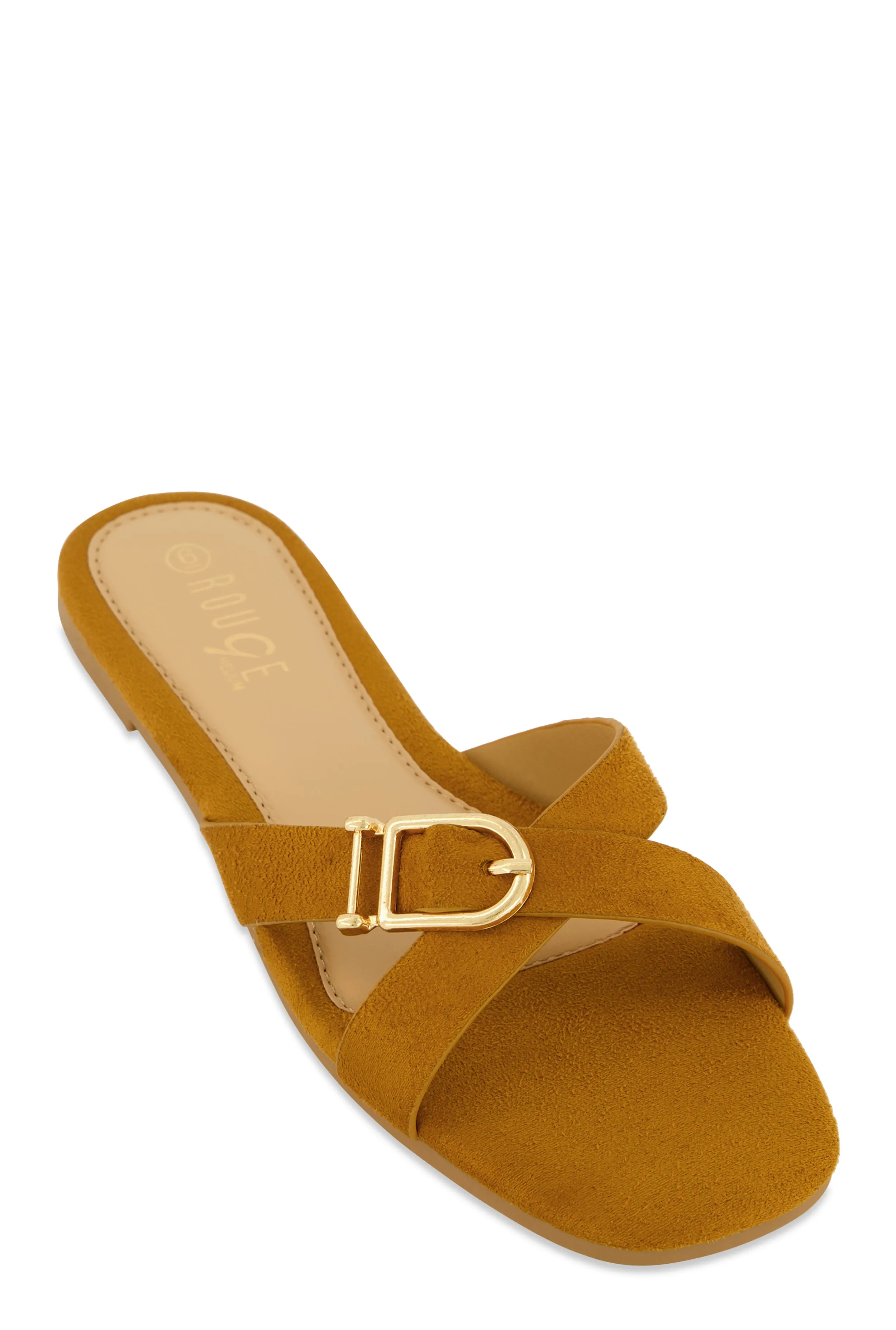 Criss Cross Buckle Slide Sandals sold by Rainbow product image thumbnail 4