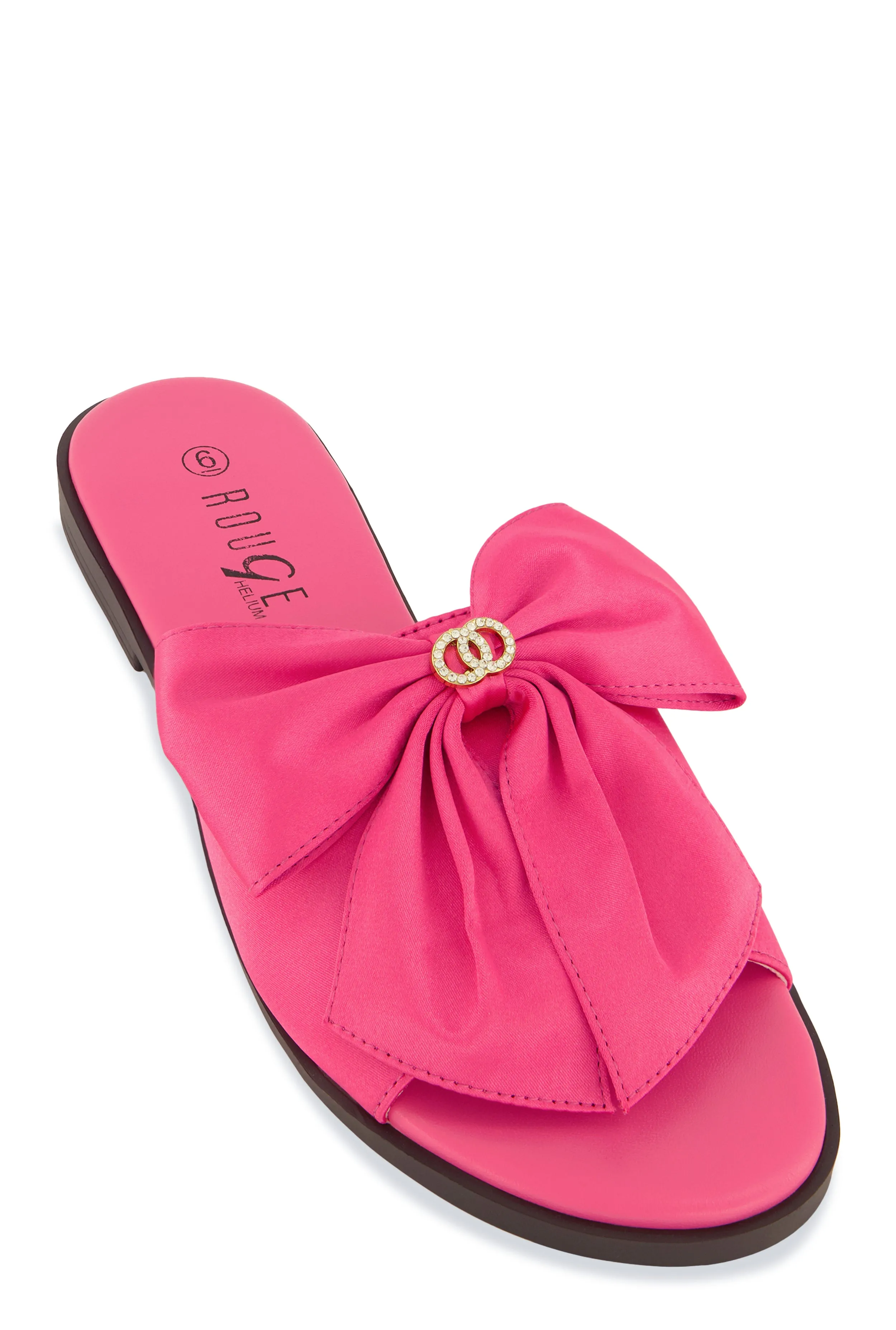 Bow Band Open Toe Slide Sandals sold by Rainbow product image thumbnail 4