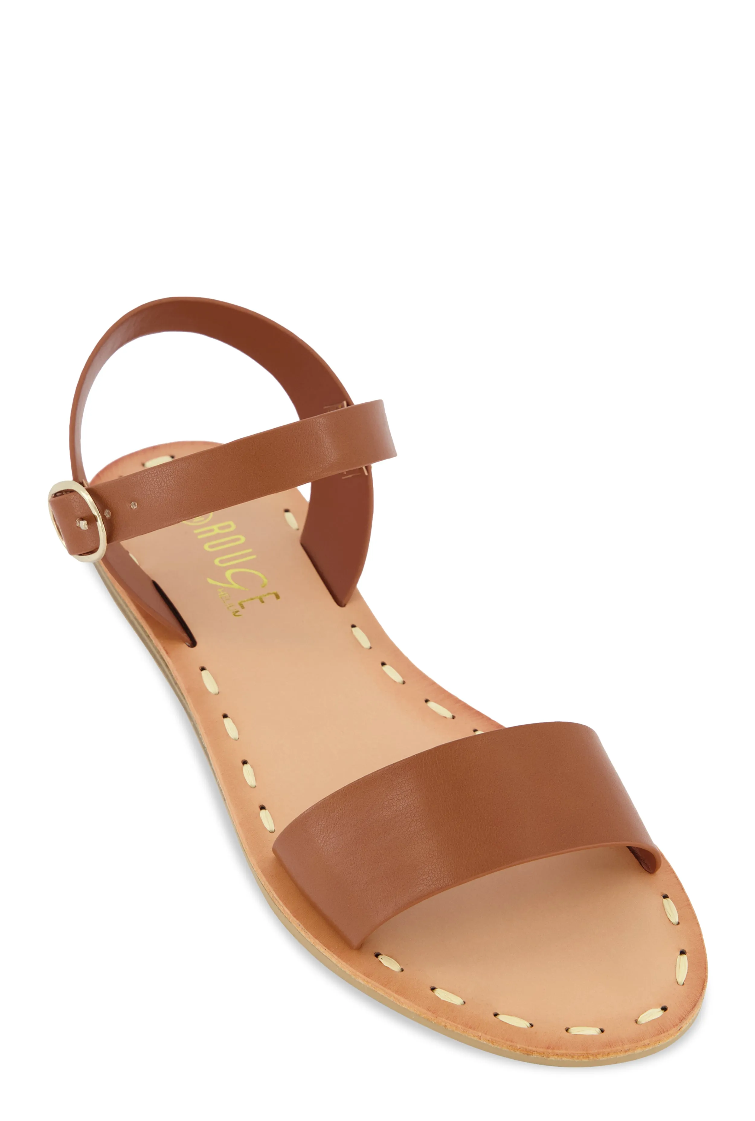 Contrast Stitch Ankle Strap Sandals sold by Rainbow product image thumbnail 4