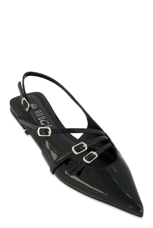 Slingback Buckle Flats sold by Rainbow