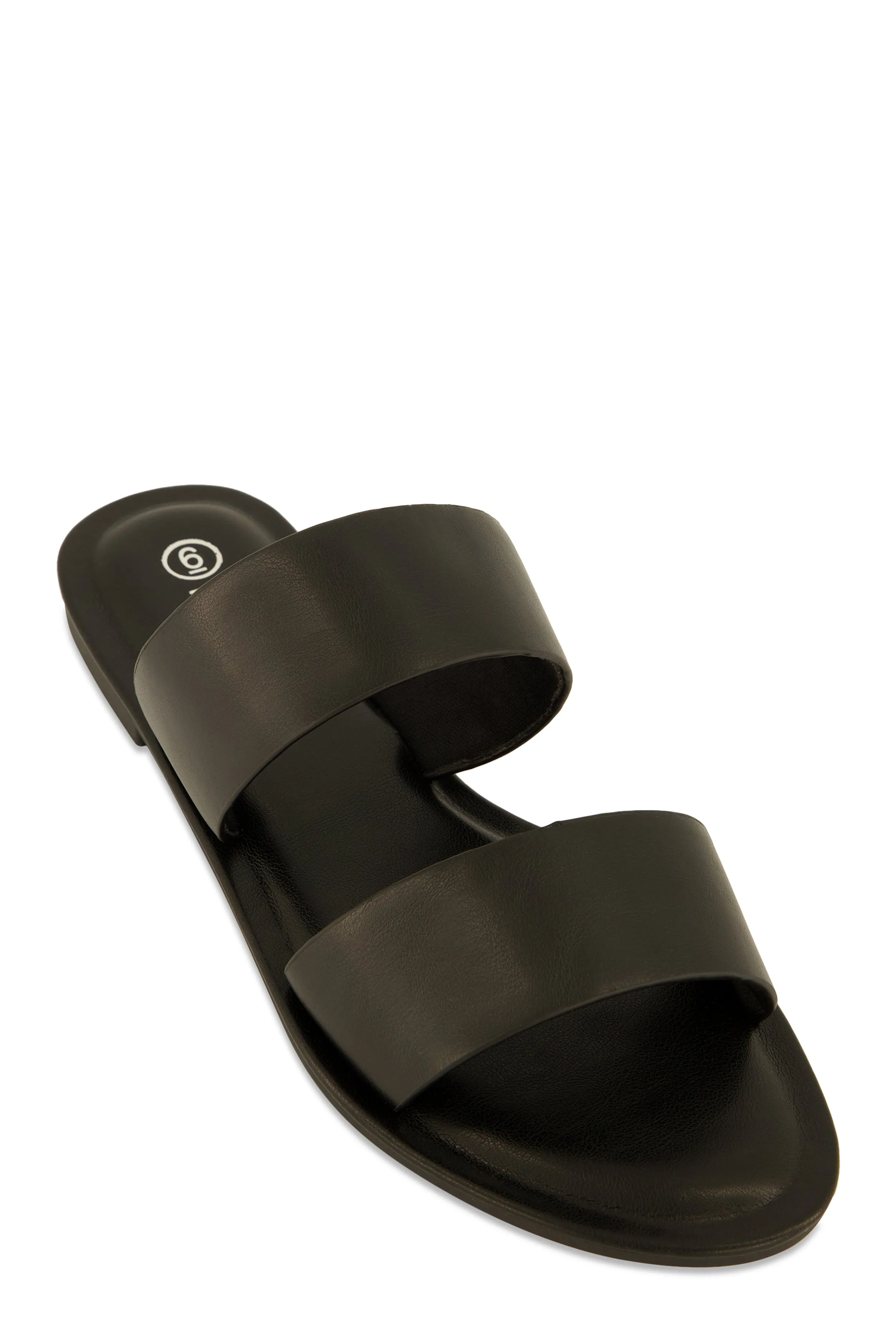 Double Band Slide Sandals sold by Rainbow