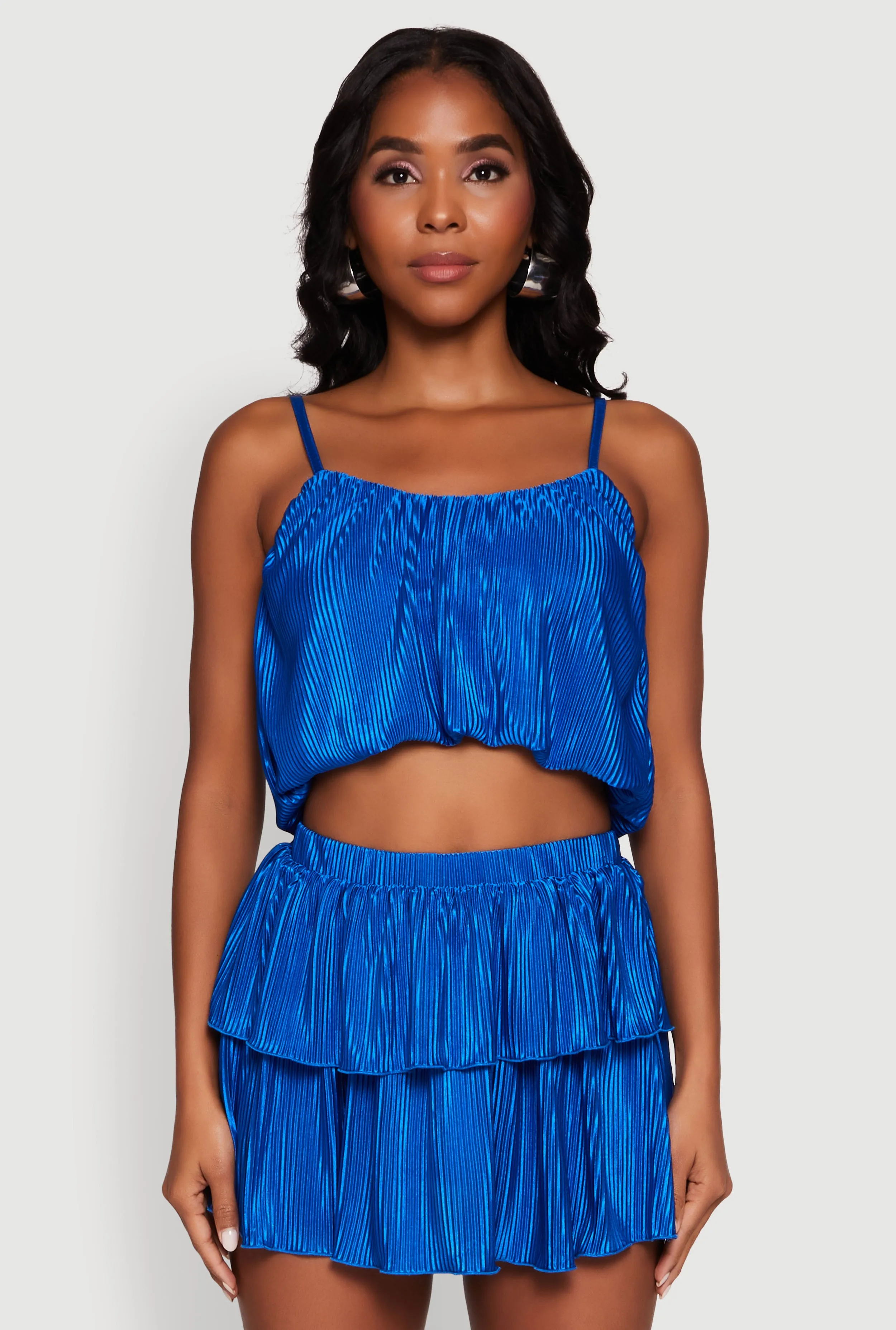 Plisse Cropped Cami sold by Rainbow product image thumbnail 3