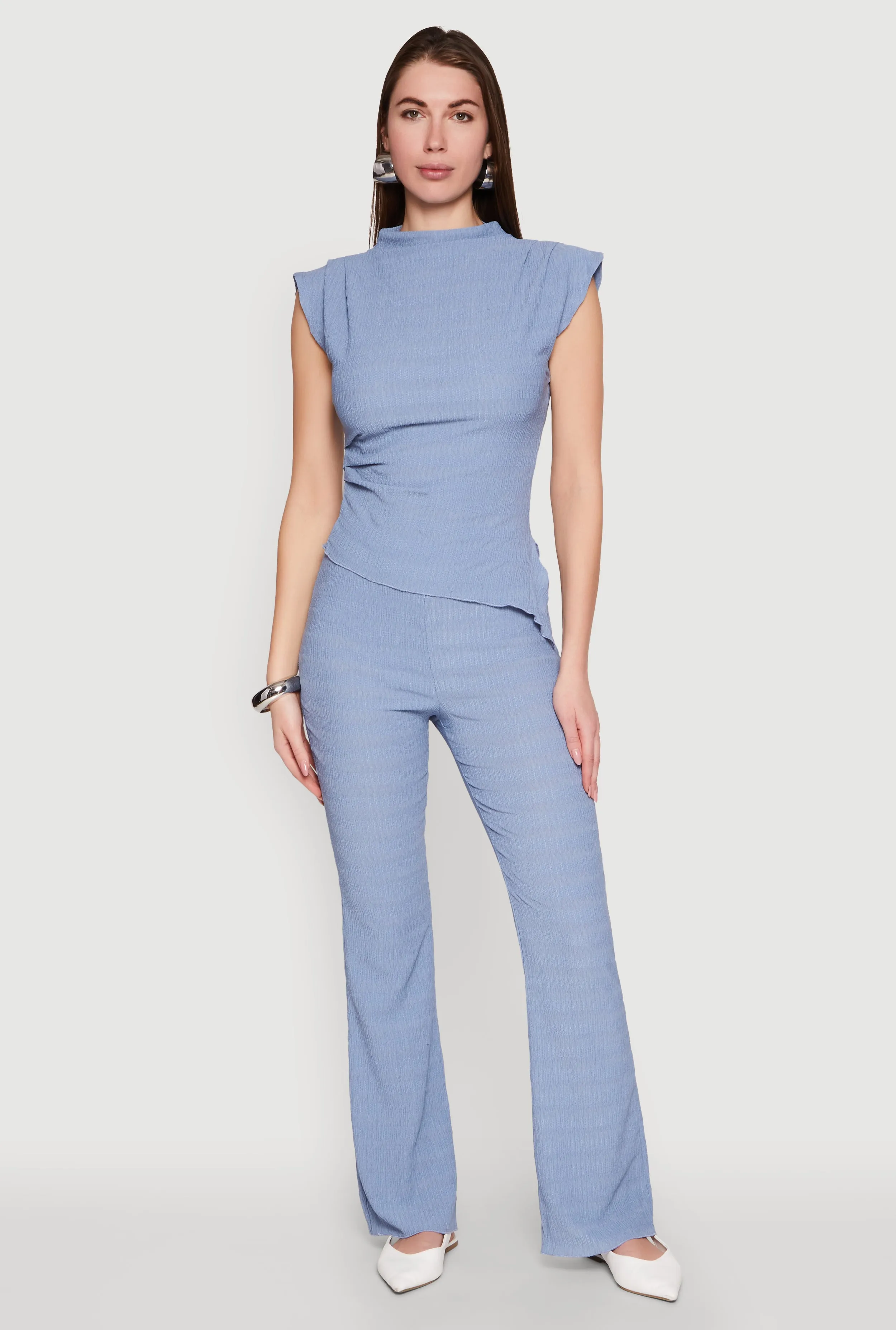 Shadow Stripe Textured Knit Pants sold by Rainbow product image thumbnail 3