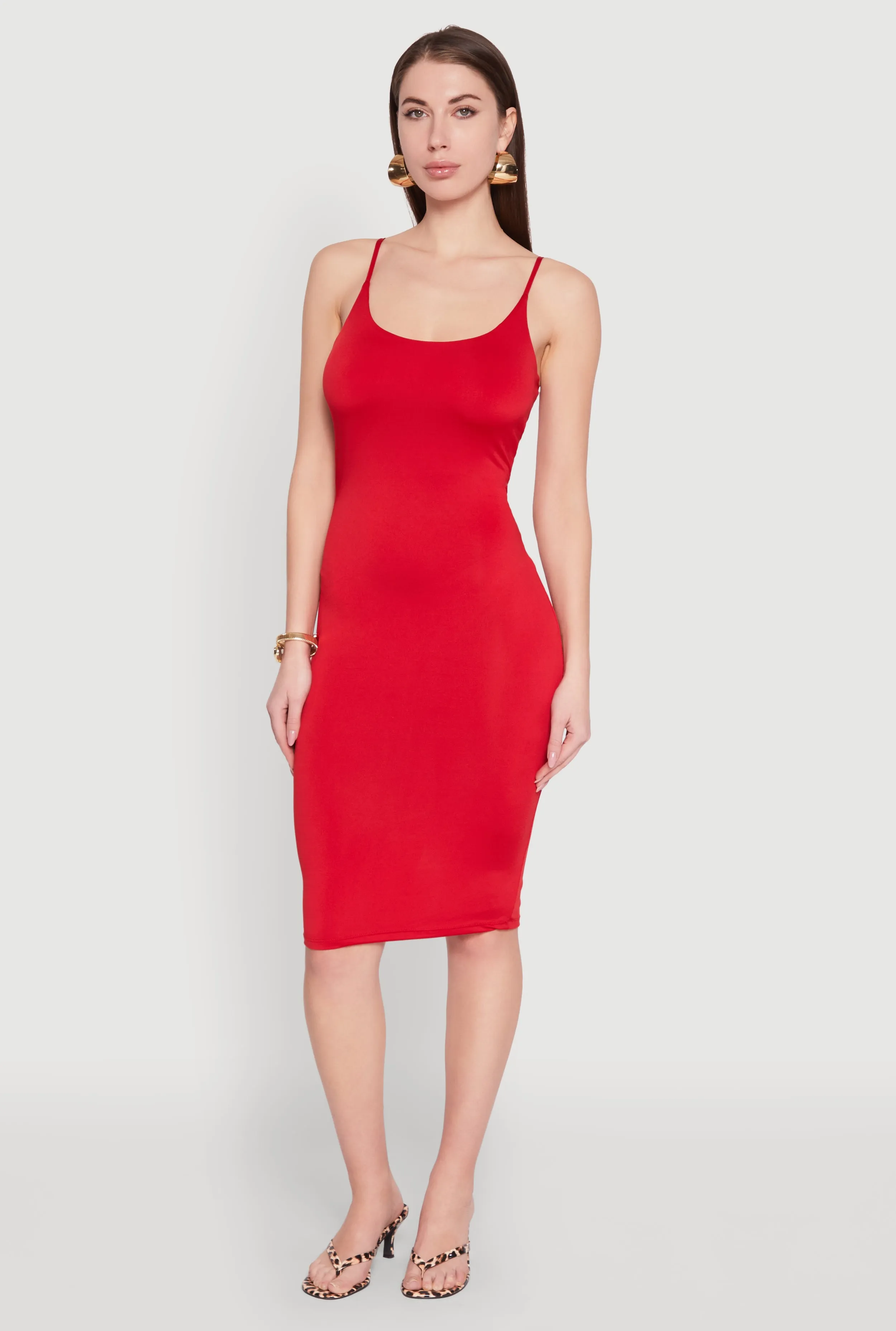 Scoop Neck Cami Dress sold by Rainbow product image thumbnail 4