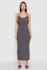 Ribbed Knit Cami Maxi Dress sold by Rainbow