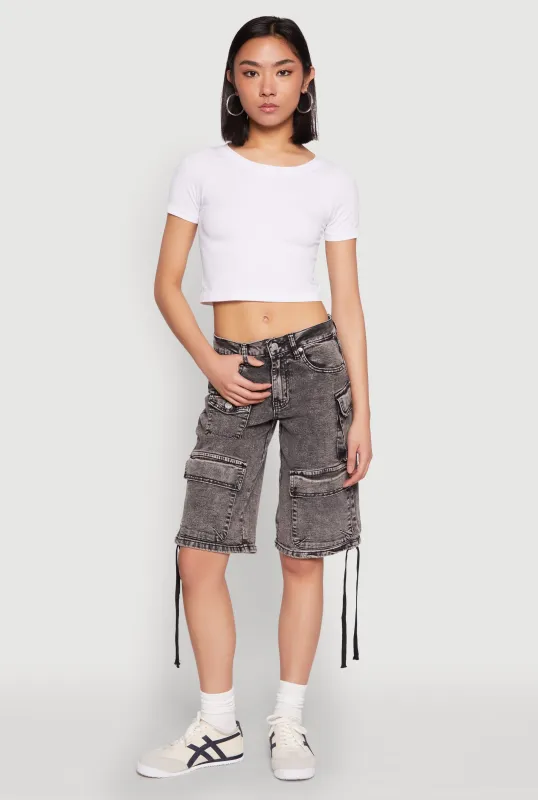 Almost Famous Cargo Skater Shorts sold by Rainbow