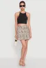 Printed High Waist Pleated Skirt sold by Rainbow