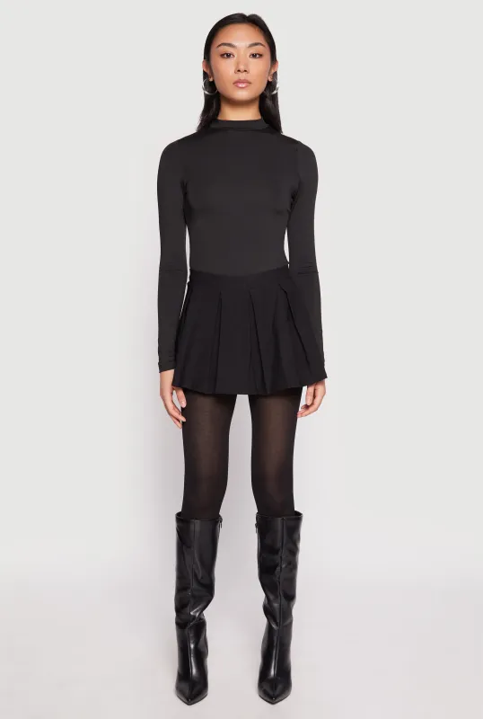 High Waisted Pleated Skort sold by Rainbow