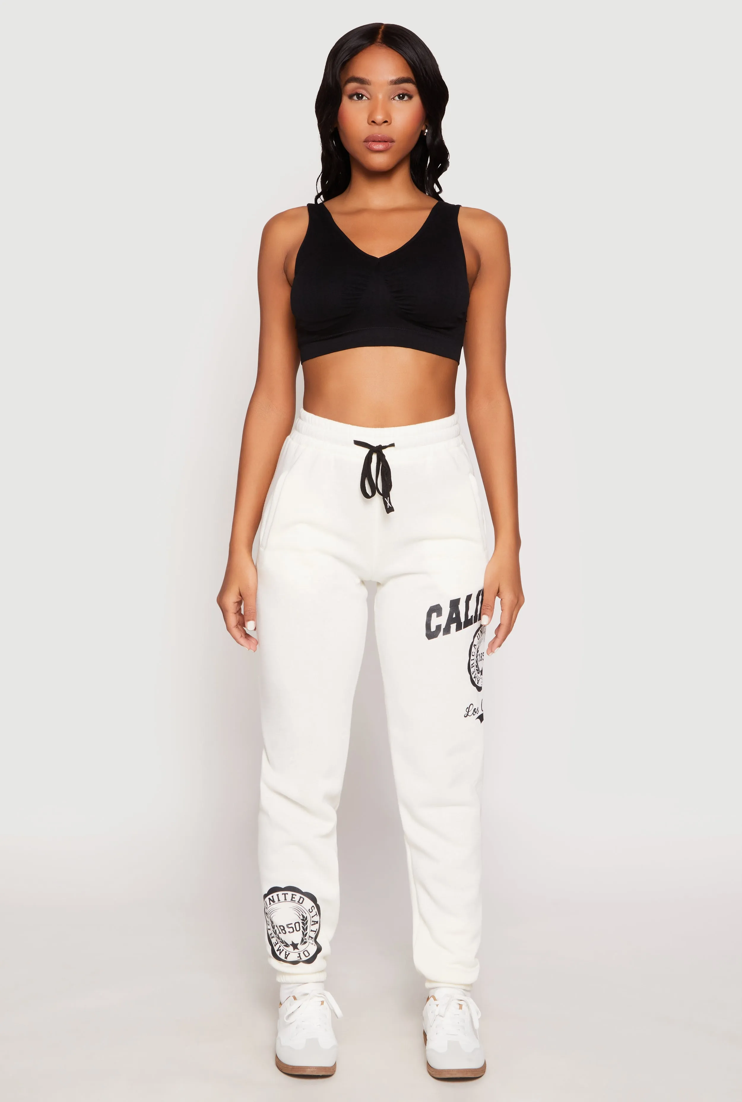 California Graphic Drawstring Sweatpants sold by Rainbow product image thumbnail 2