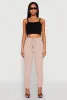 Airy Drawstring Waist Pintuck Pants sold by Rainbow